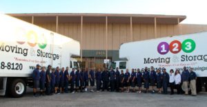 All 123 moving and storage employees with trucks