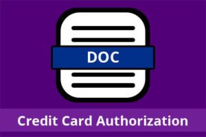 credit card authorization in word for 123 moving and storage