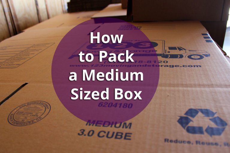 How to Pack MediumSized Boxes 123 Moving & Storage