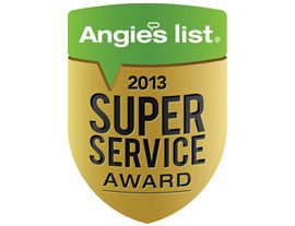 Angie's List Super Service Award 2013