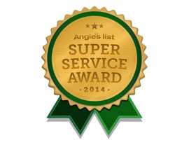 Angie's List Super Service Award 2014