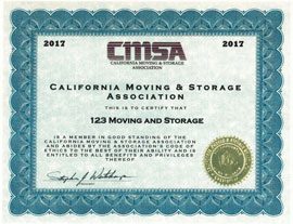California Moving and Storage Association 2017
