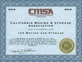 California Moving and Storage Association 2019